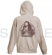 Nezuko Kamado Zip Parka Sand Beige L Demon Slayer Kimetsu No, Cotton, Durable
