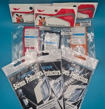 Vintage iPod Nano 5th Gen Accessory Lot Silicone Skin Cases Screen Protectors
