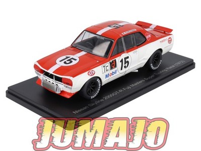 VQJ200 Voiture 1/24 Hachette Japon : NISSAN Skyline 2000GT-R Fuji Masters #15 19