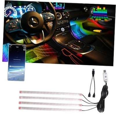 Upgrade Smart USB Dream Color Interior Car LED 72LED - 4 Strips RGB Dreamcolor