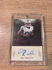 2017 Panini Majestic Team Pedigree Dez Bryant Auto 2/2 Cowboys NFL Football