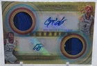 DICK, UDEH JR. 2022-23 BOWMAN U INCEPTION DUAL JUMBO RELIC DUAL AUTO #38/50
