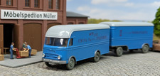Wiking Mercedes MB LP 312 Großraum-Möbelwagen Fernverkehr + Anh. Ferntransporte
