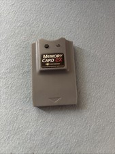 Sony PlayStation PS1 Memory Card Grey Performance 2X P-112E