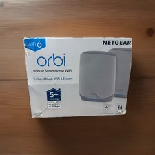Netgear Orbi AX5200 Tri-band Mesh WiFi 6 System RBK752P Ax5200
