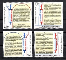 Timbre / Stamp  FRANCE 1989  Y&T  N° 2602 à 2605 NEUF ** sans trace (MNH)