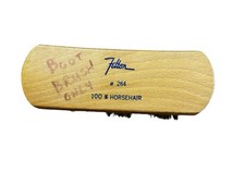 Vintage Felton Boot Brush 100 Horsehair 264 Made In USA