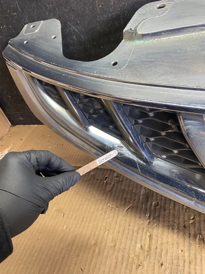 Nissan Murano 2011 a 2014 parrilla cromada superior delantera OEM T6817 DG Foto 4 de 4