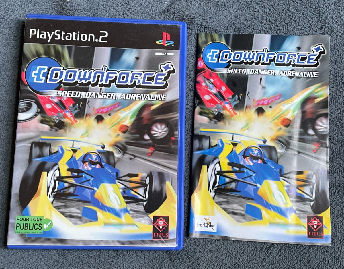 Downforce Down force complet sur Playstation 2 PS2 - FR