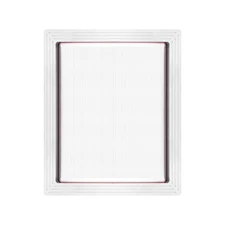 10x8 Inch Aluminum Silk Screen Printing Frames with 110 White Mesh,