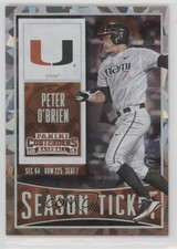 2015 Panini Contenders Season Ticket Cracked Ice 19/23 Peter O'Brien #76 5m1