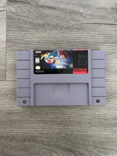 Street Fighter Alpha 2 (Super Nintendo, SNES) Cartridge Only – Authentic