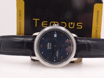 OMEGA DE VILLE PRESTIGE Co-AXIAL BOX PAPERS & TAG ITALY 2022 AUTOMATIK TOP-UHR