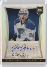 2013-14 Panini Select Rookie Silver Prizm 2/99 Dmitrij Jaskin #251 Auto 0f4