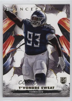 2024 Topps Inception T'Vondre Sweat #165 Rookie RC 3hd