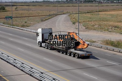 LKW Foto DAF XF Schwerlast Kasachstan weiß #w7yz