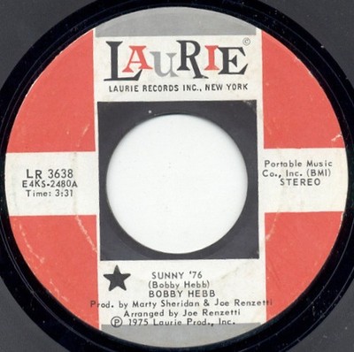 Bobby Hebb - Sunny '76 (7'') (Near Mint (NM or M-)) - 4022538643