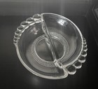 Vintage Duncan & Miller Teardrop Divided Relish/Nut/Trinket Candy Dish — photo 1