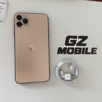Apple iPhone 11 Pro Max - 256 GB - Gold - (Locked US CARRIER) - Smartphone