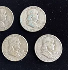 franklin half dollar lot of 5