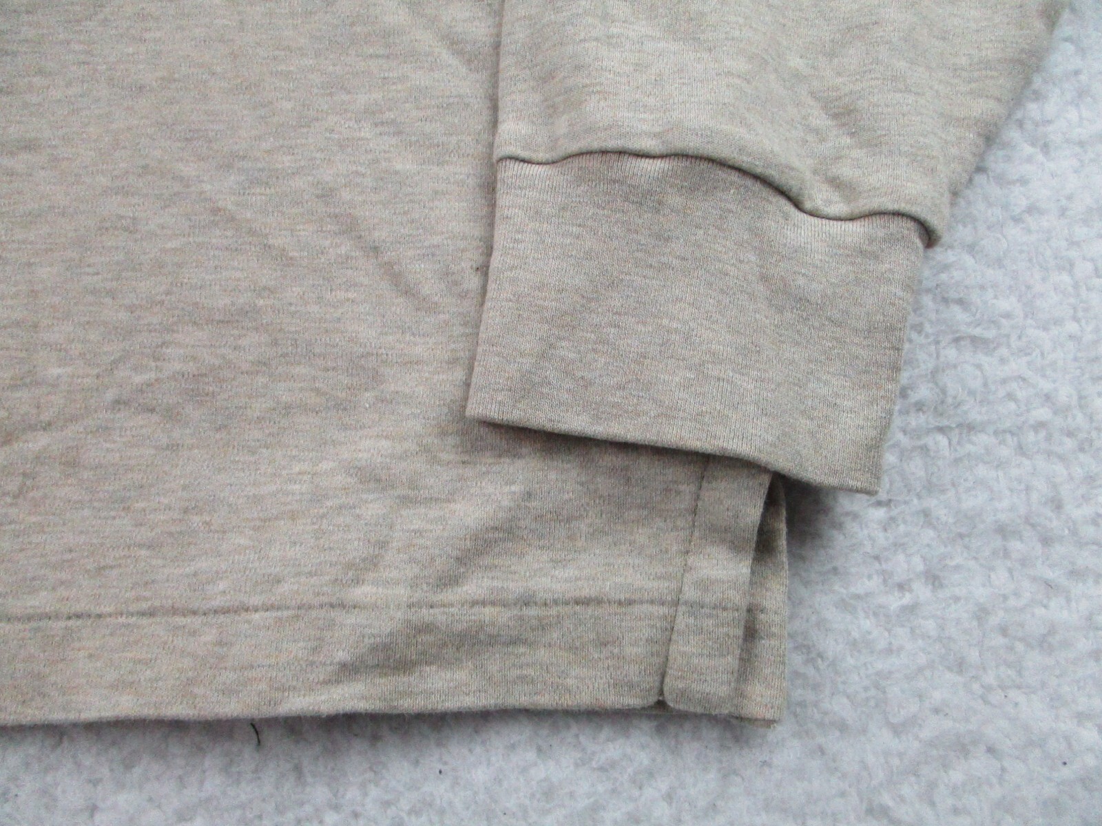 Polo Ralph Lauren camicia uomo XL vestibilità classica beige manica lunga pony logo casual