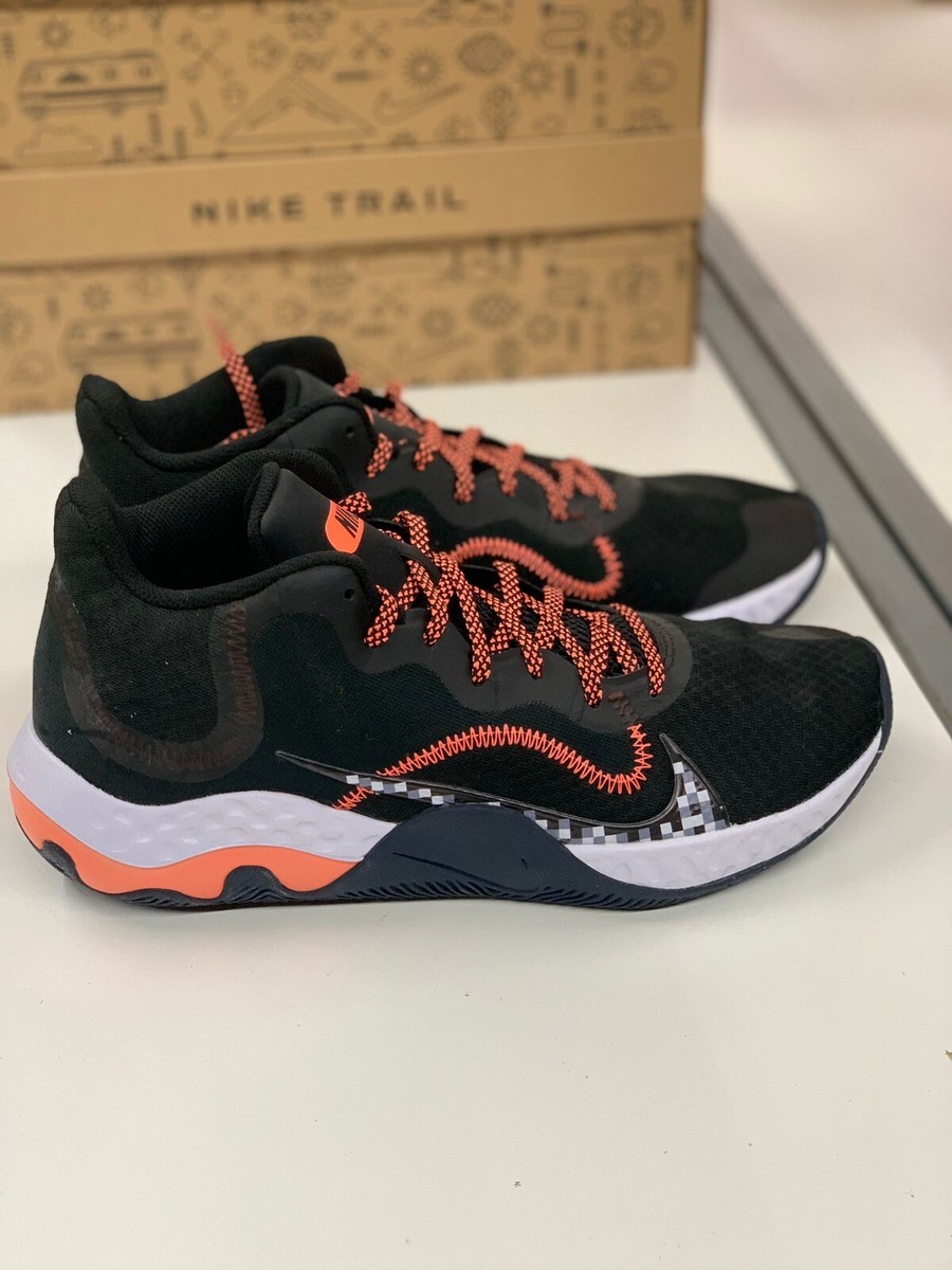 Size 10 Nike Renew Elevate Black Bright Mango for sale online