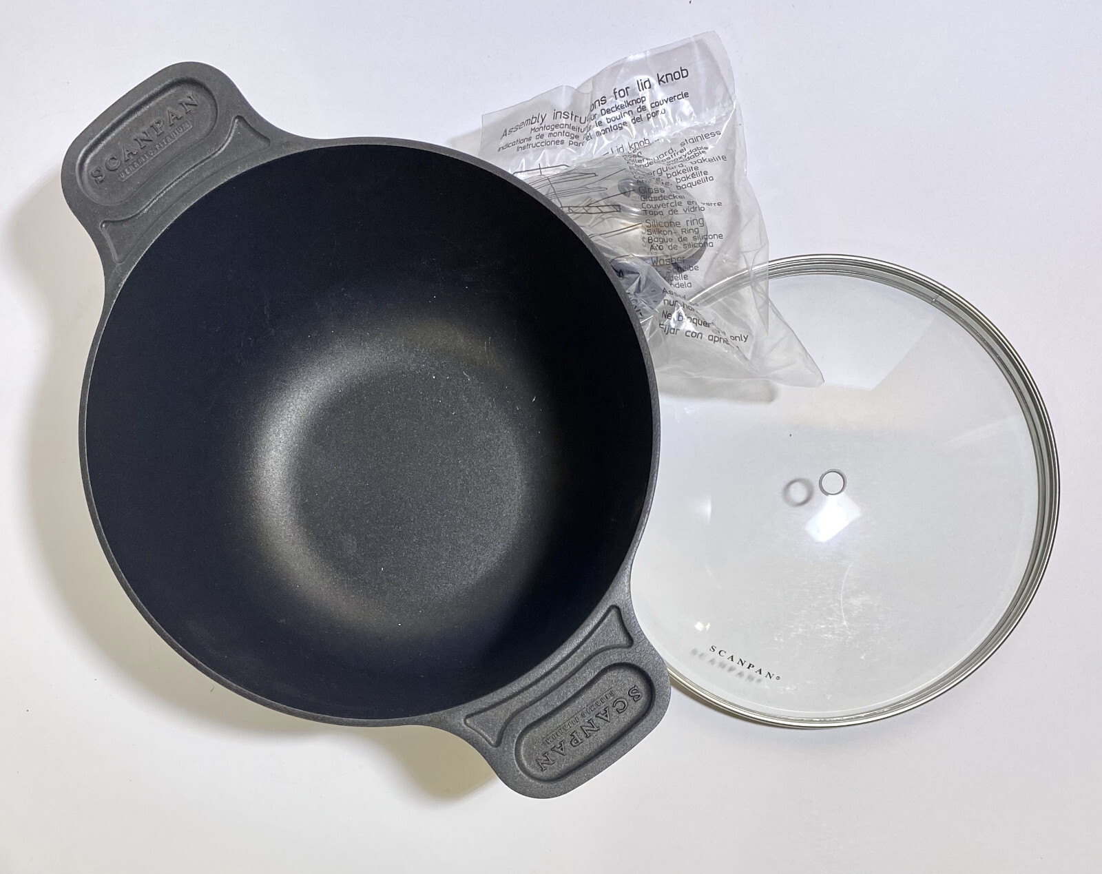 Titanium Scanpan Scanpan Classic 2 Quart Covered Nonstick Ceramic Titanium Saucepan ...