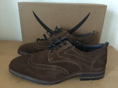 Sansibar Halbschuh 42 Wildleder braun Neu OVP Leder