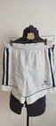 Sergio Tacchini Mens Casual Activewear Shorts White Polyester Nylon Size L
