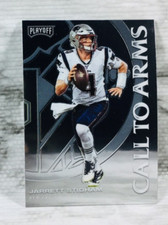 2020 PANINI PLAYOFF FOOTBALL #CA-16 JARRETT STIDHAM (CALL TO ARMS) PATRIOTS!