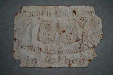 Original schild Aachen Leipziger