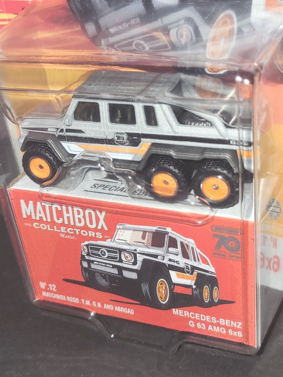 matchbox collectors matchbox mercedes g63 amg 6x6
