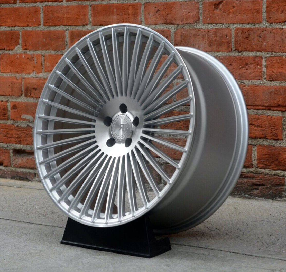 20” RF35 MACHINED SILVER WHEELS FOR MERCEDES W205 C300 C450 C43