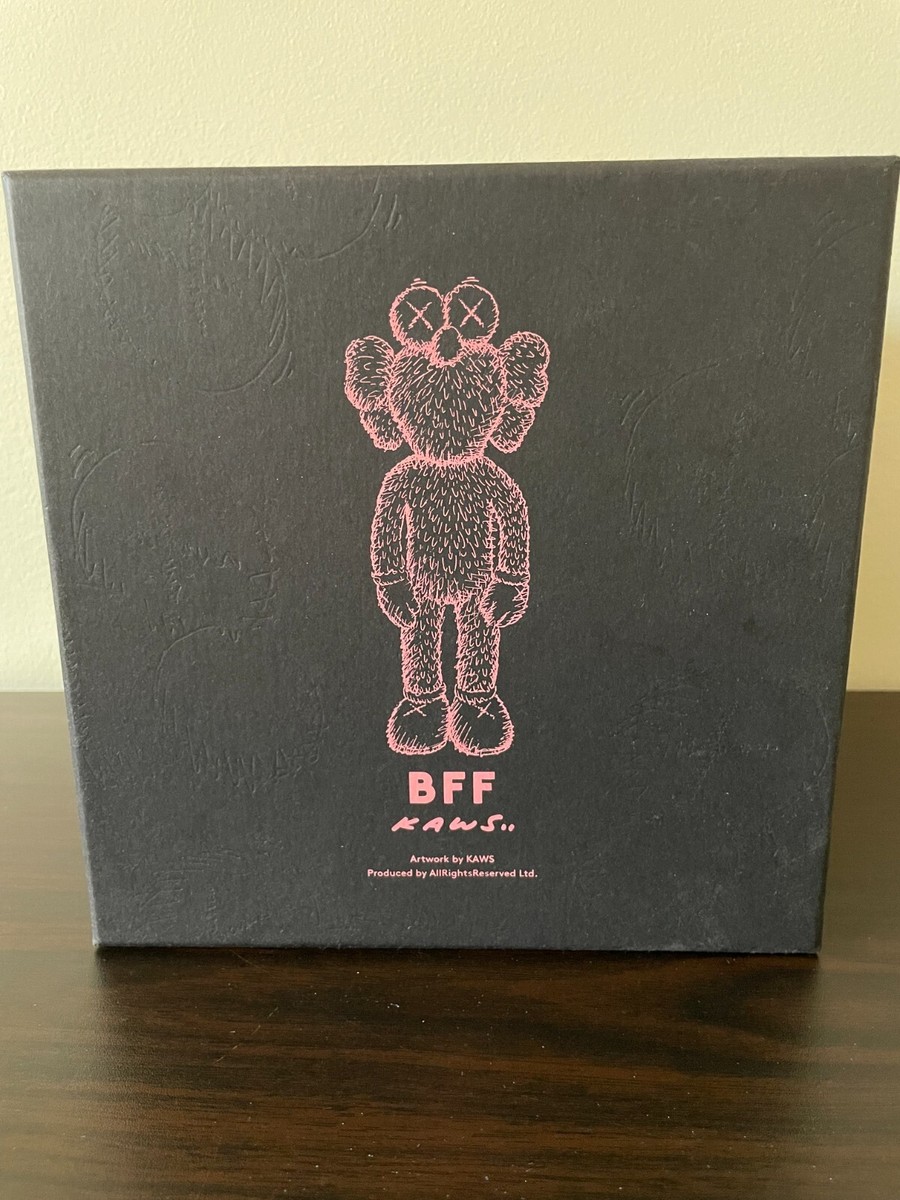 KAWS BFF Black Plush (Edition of 3000) Compete With Box Authentic