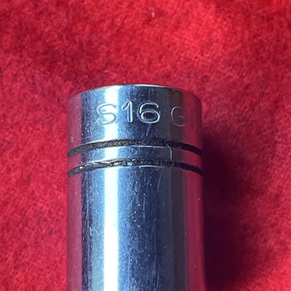 GRAY S16 SHALLOW SOCKET 1/2