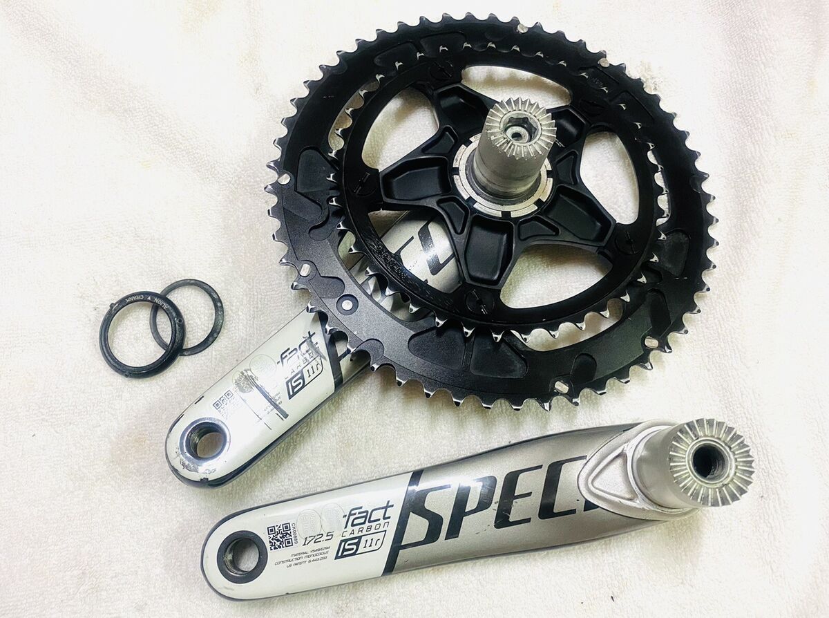 Specialized S-Works 172.5 mm Carbon Crankset 53/39T BB30 11 Specialized S-Works 172.5 mm Carbon Crankset 53/39T BB30 11