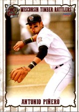 2019 Wisconsin Timber Rattlers Choice #19 Antonio Pinero Venezuela Baseball Card