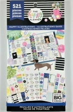 The Happy Planner -HAPPY ILLUSTRATIONS- ~Sticker Book~ MAMBI- NEW!