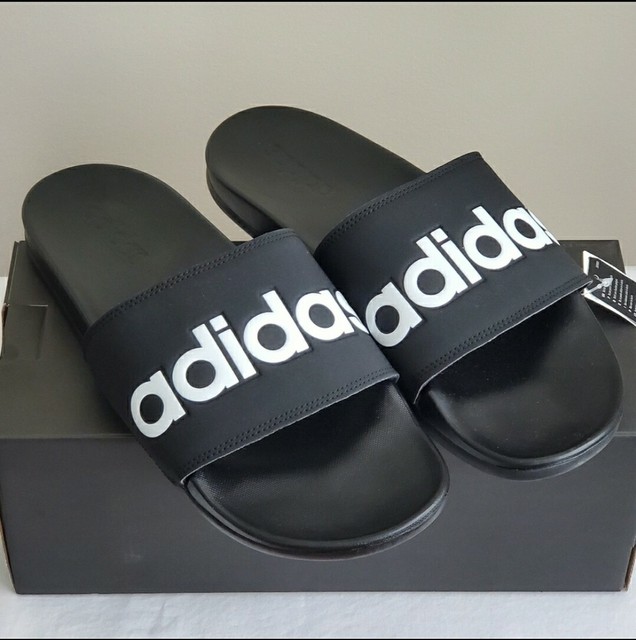 ADIDAS Men's Adilette Comfort Adjustable Slide Sandals - Bobâs Stores