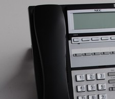 NEC IP-6v IP 6-Button Display Phone Black Part 0910062 IP3NA-6TIXH