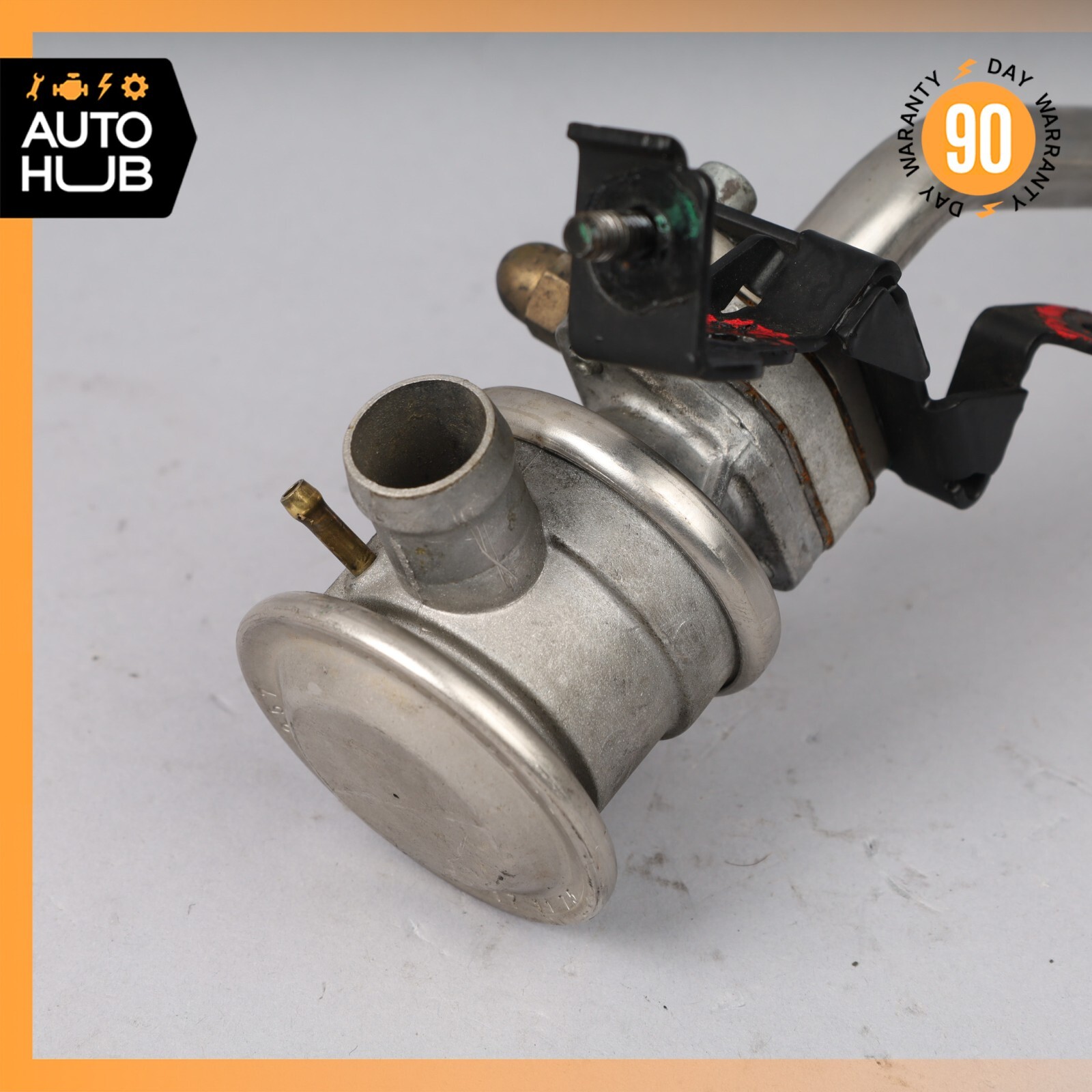 04-19 Maserati GranTurismo M145 Left Air Pump Check Valve EGR w/ Line OEM
