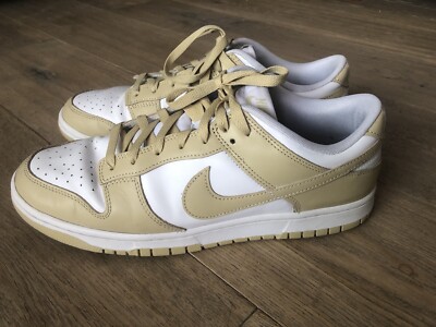 Nike Dunk Low Teamgold Art.DVO833-100 Gr.45,5  ( US 11,5 ) Top Zustand