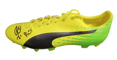 *** ARSENAL Legende ROBERT PIRES signed Fußballschuh Autogramm ***