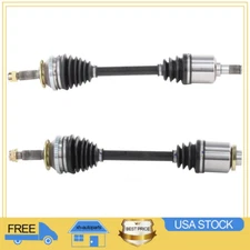SurTrack Pair Set of 2 Front CV Axle Shafts For Hyundai Santa Fe 2.7l Auto FWD