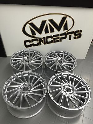 19 Zoll Keskin KT17 Felgen 8,5x19 Et40 5x114,3 Silber Gutachten Hurrican VPS CVT