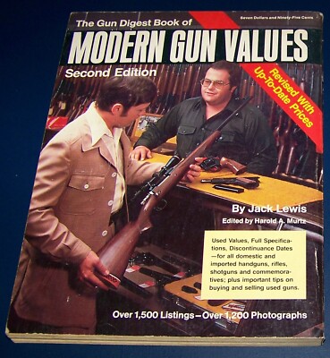 1978 Modern Gun Values  2nd Edition Gun Digest    FREE SHIPPING