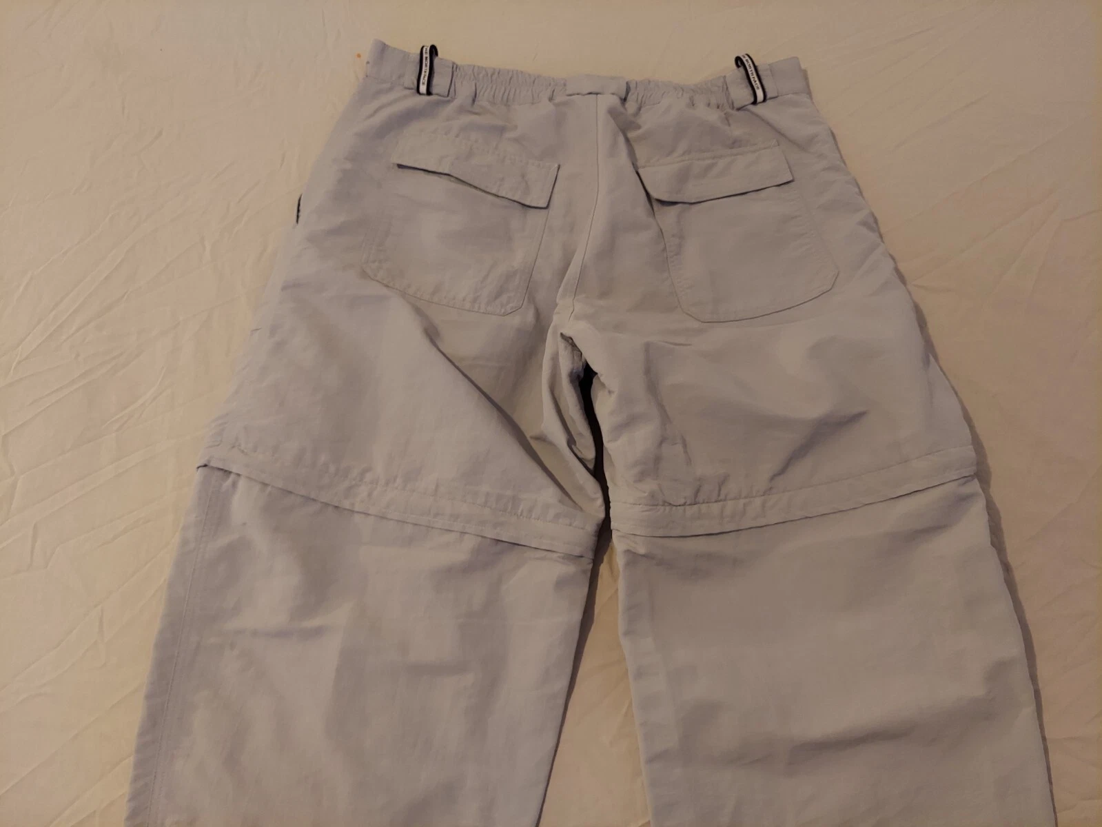 Mens The North Face Convertible Pants XL Khaki Cargo Outdoor Athletic