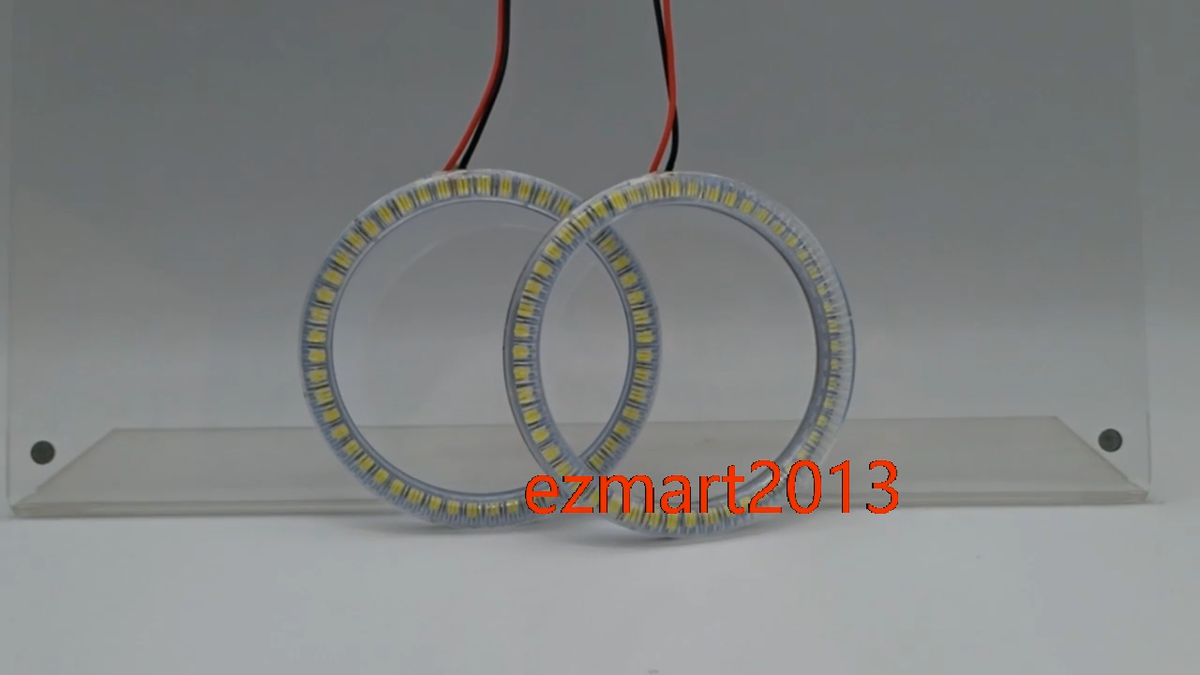 Xenon White Halo Ring Demon Evil Angel Eye for Kawasaki Ninja