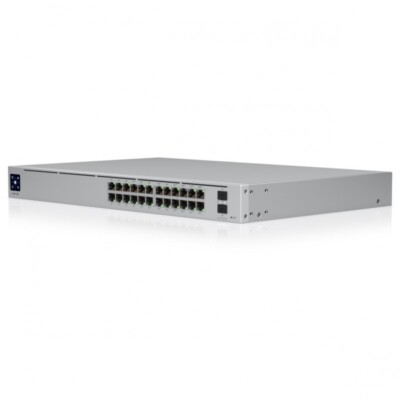 Ubiquiti Switch Pro 24 PoE 24x RJ45 1Gbit PoE 2x SFP+ 10G Layer 3 USW-Pro-24-PoE