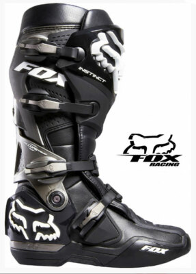 MX/SX FOX RACING INSTINCT MOTOCROSS BOOTS STIEFEL schwarz